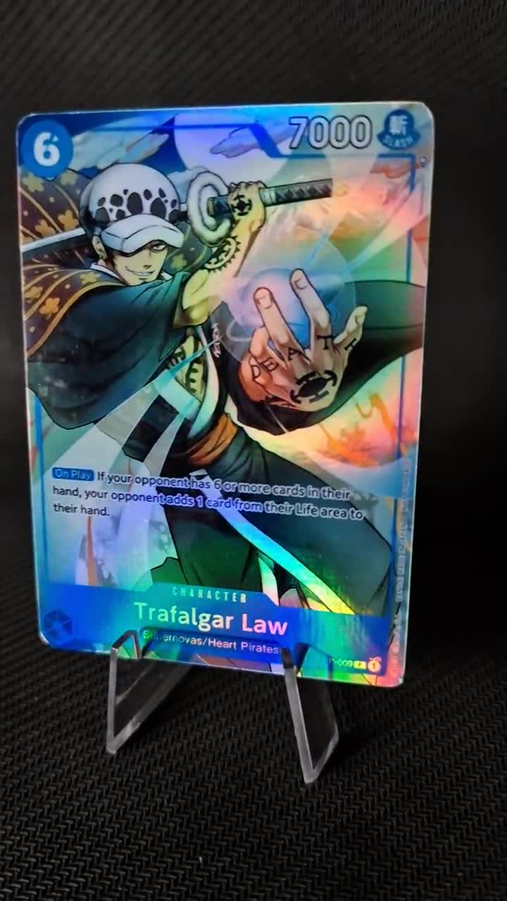 One Piece Proxy Card Holo - Trafalgar Law P-009 Character Saikyo