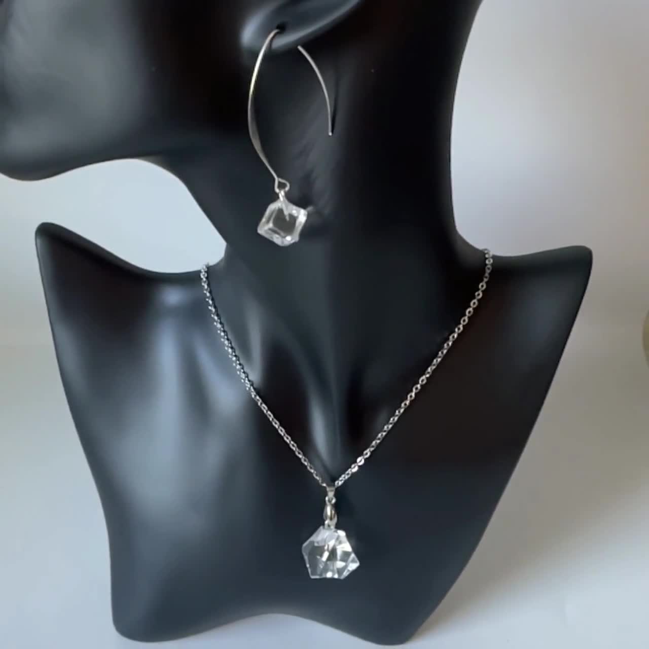 Chopard 18kt Rose Gold Ice Cube Pure Diamond Necklace - Farfetch