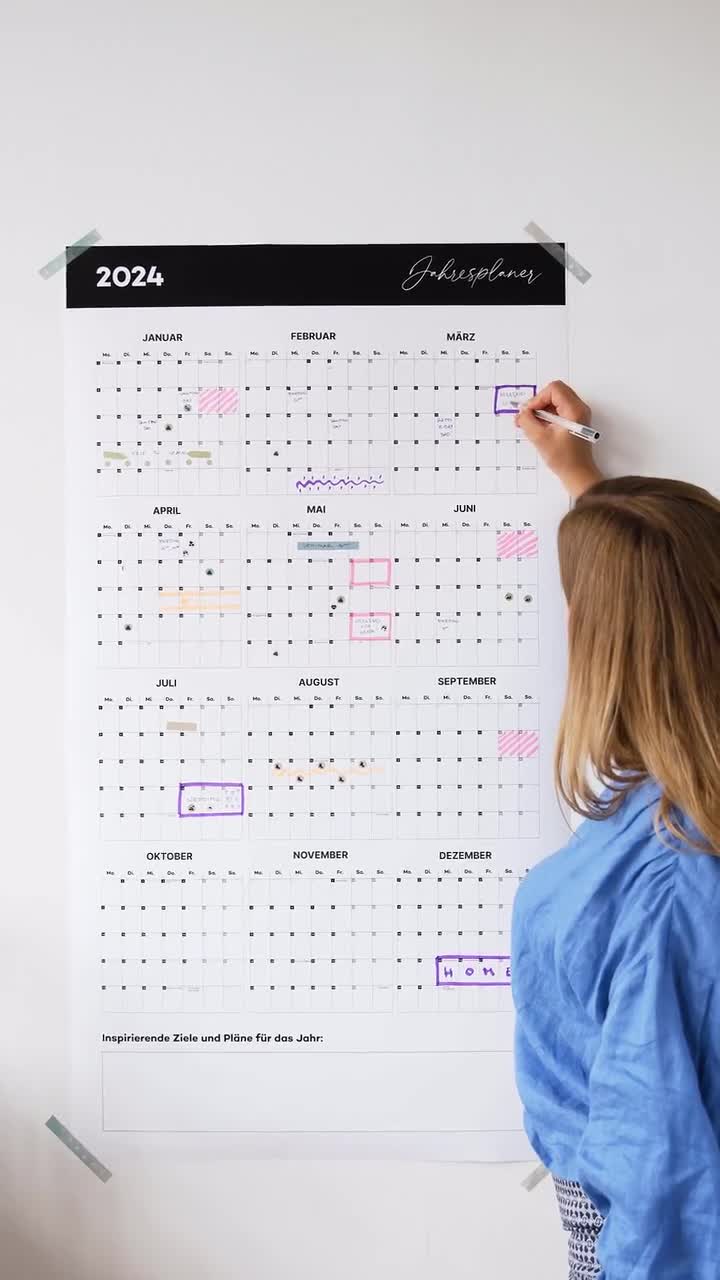 Kalendar 2024 2025 Januar 2024 Bis Dezember 2025 Bonus 6 | Desertcart  Seychelles, image size:720x1280