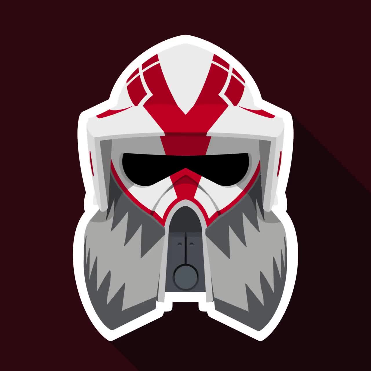 スター・ウォーズ トルーパーステッカー | スター・ウォーズ ビニール