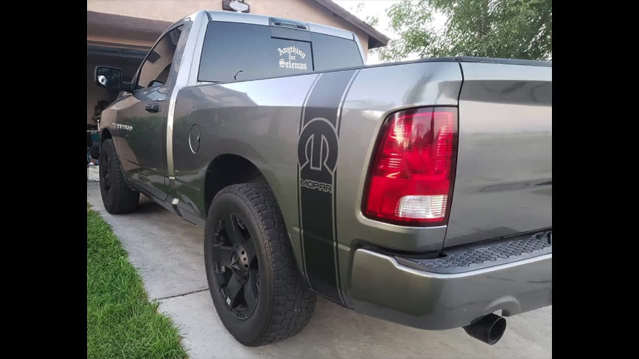 2-Pack Skull & Crossbones 4x4 Decals - Large 11.75"x9.75" Bed Panel Stickers For Trucks 4 thumbnail image