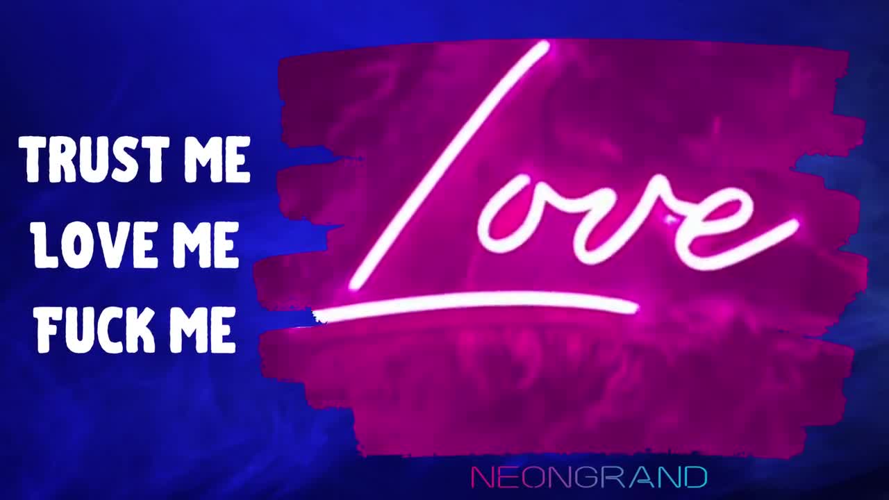 Trust Me Love Me Fuck Me Neon Sign Trust Me Fuck Me Leucht Bedroom Neon  Sign Christmas Gift Idea Neon Schild Love Me Trust Me Fuck Me