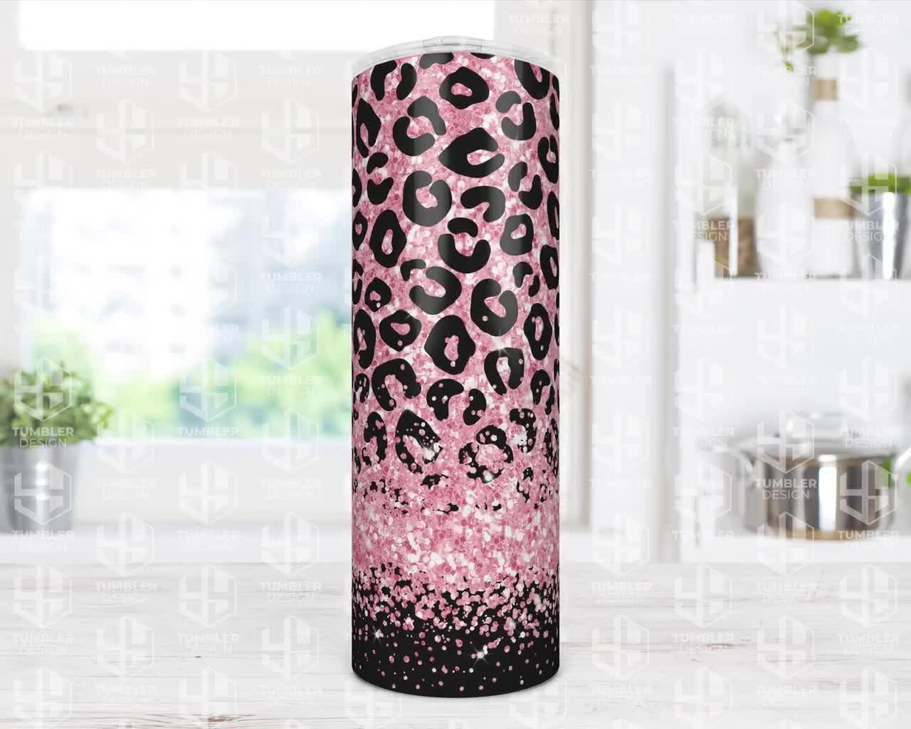 Pink Leopard Bag Glitter Tumbler Wrap Chanel Tumbler Wrap Louis Vuitto –  FashionTumblerwrap
