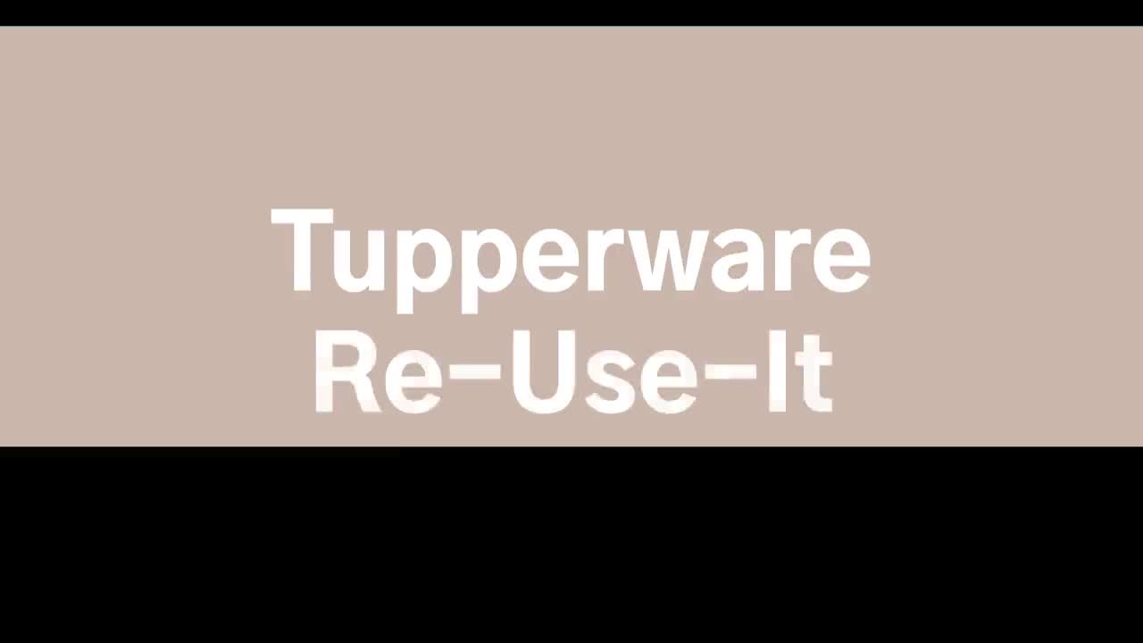 Tupperware Bowls  Tupperware Re-Use-It