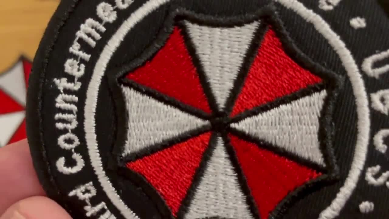 UBCS - Resident Evil - Umbrella Logo - Embroidered Patch - Iron