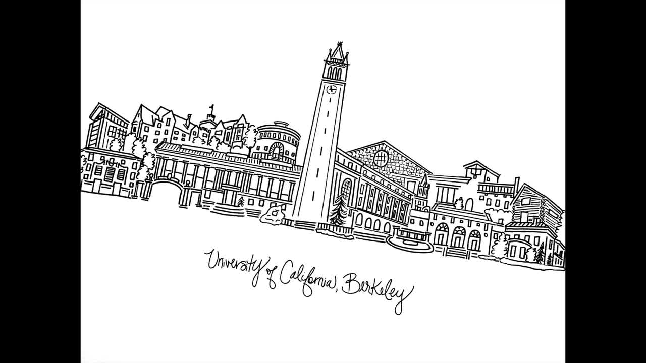 DRAWING/SKETCHING kit #20 21 PIECE: University of California, Berkeley