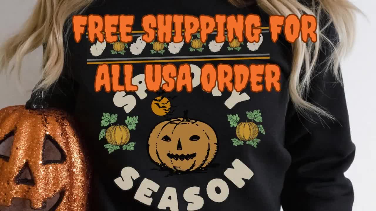 Ugly Halloween Sweater Vintage 2024 Fall Pumpkins Size Medium