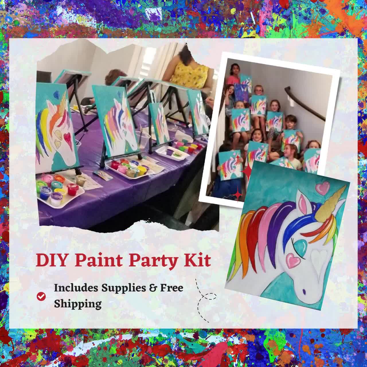Sweetheart Birds Painting for 2 Couples DIY Paint Kit With All Supplies &  Video Tutorial Perfect for a Couples Date Night-couples Paint Kit 