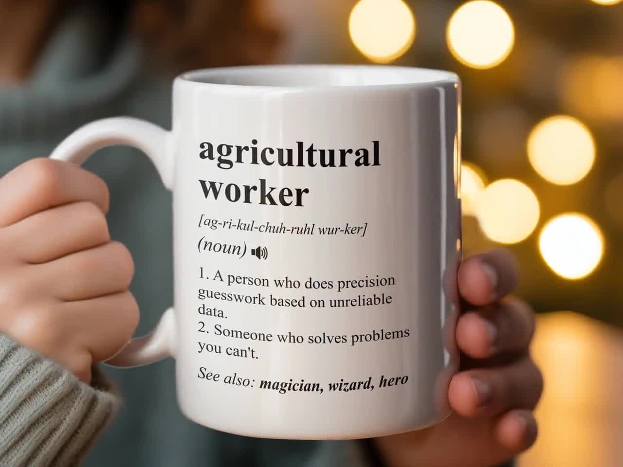 Agriculture Tasse à Café Agriculteur Tasse à Café Tracteur