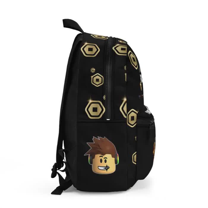 Roblox Backpack Personalized - Your Name Backpack in Robux Design, Safe & Comfortable for School, Adventure, Ideal Gift for Fans video poster