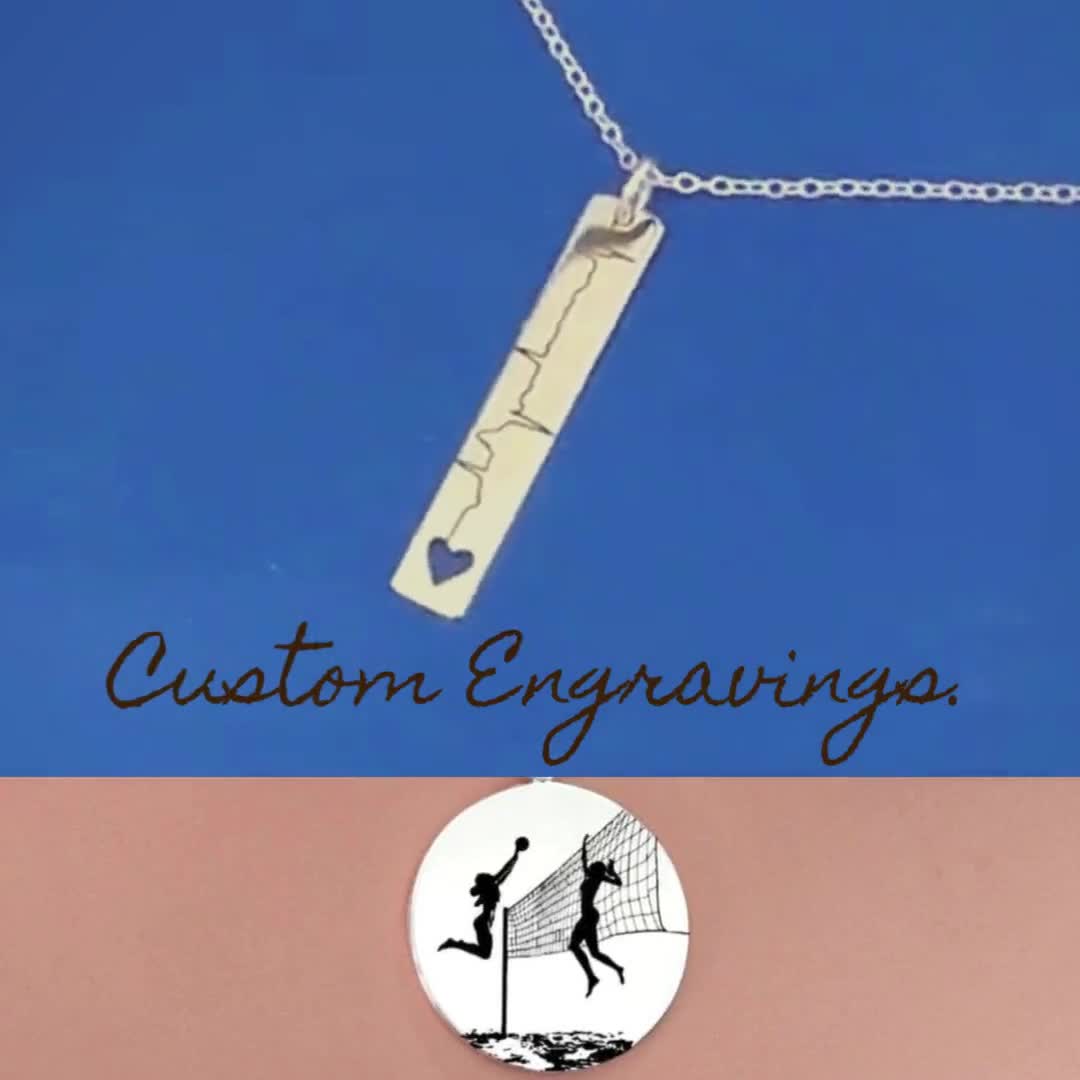 LGU® Sterling Silver Cursive Initial Letter Charm Bracelet
