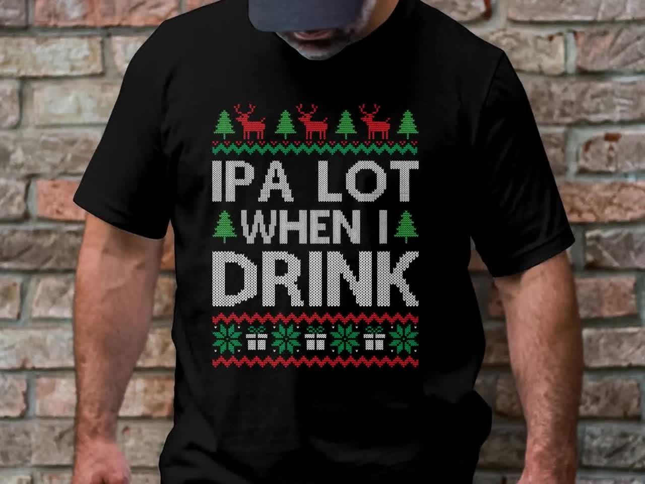 IPA LOVE UGLY FUNNY SWEATER IPA LOVE UGLY FUNNY SWEATER