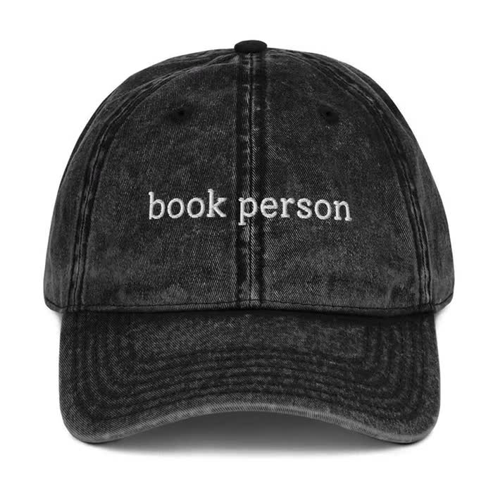 Funny Baseball Cap - "Read Books Be Kind Stay Weird" Vintage Adjustable Cotton Hat For Men & Women - View #8