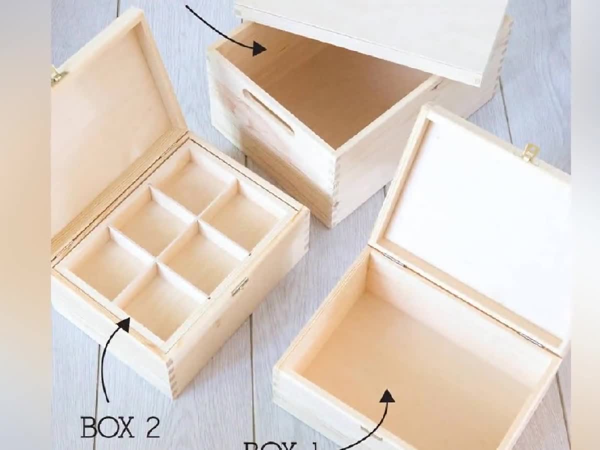 Personalised Craft Box Crate Suitable for Adult or Childs Empty Box to Fill  Yourself With Craft Supplies or Projects -  Canada