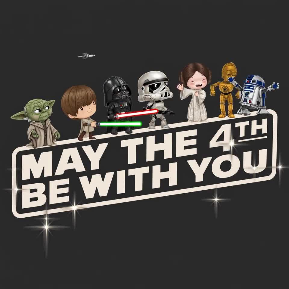May The 4th Be With You Shirt | Disney Star Wars Day shirt | Star Wars Fan Gift | Star Wars Disney Shirt | Darth Vader Shirt | Baby Yoda Tee video poster