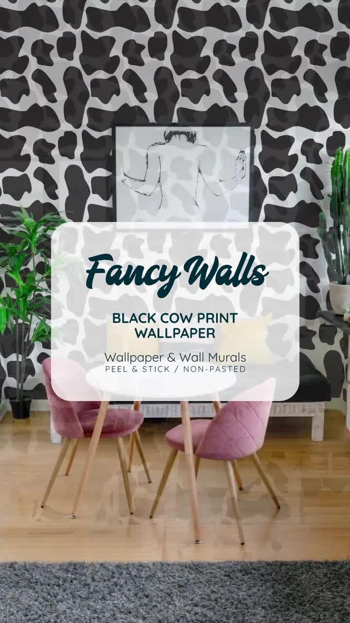 Peel & Stick Floral Wallpaper - Pink Vintage Flower Self-Adhesive Vinyl, 17.5x102 In, Removable For Walls & Furniture