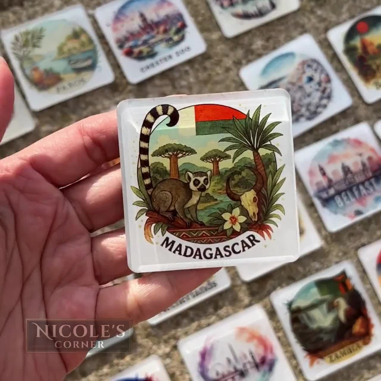 Galati Romania fridge magnet 3D crystal tourist souvenir gift Galati Romania fridge magnet 3D crystal tourist souvenir gift