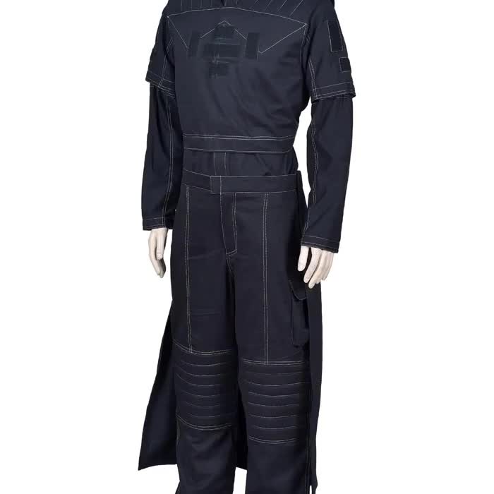 Traje de vuelo de cosplay de Boba Fett, traje de cazarrecompensas de Star Wars personalizado mandaloriano video poster