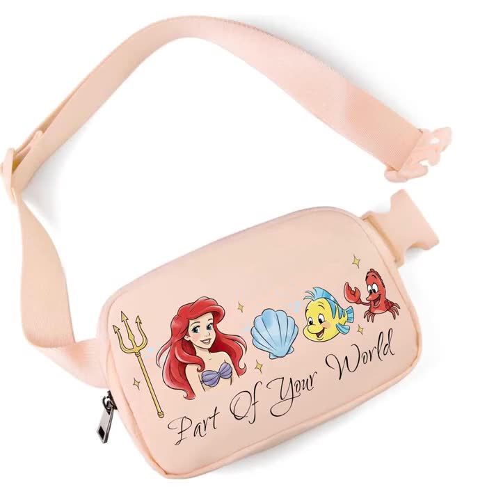Park Day Belt Bag | The Little Mermaid |Disney Mom Crossbody | Fanny Pack Disneypark video poster