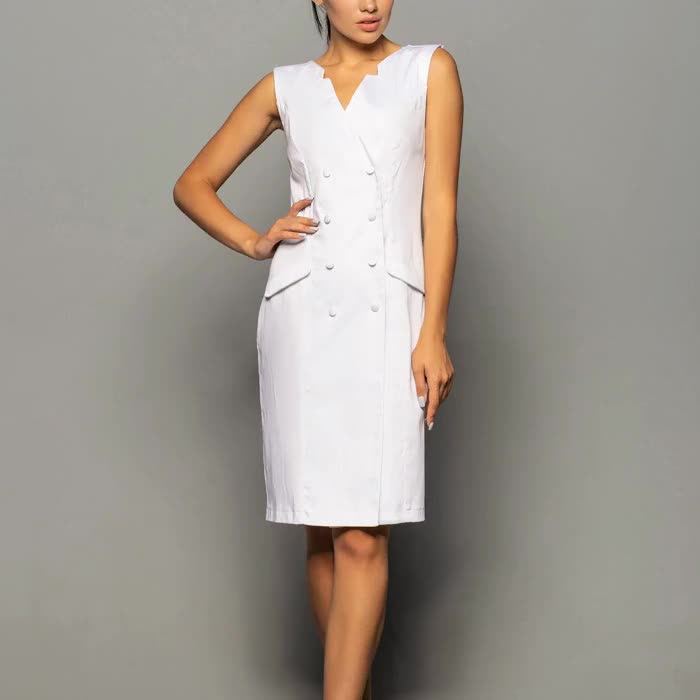 suit dress white Hot Sexy Women Suits Slim Fit Waist Lace Up with Feather Accessories The BEATRICE Blazer Mini Dress is a statement silhouette with refined details Ivory Suit Dress with Buttons