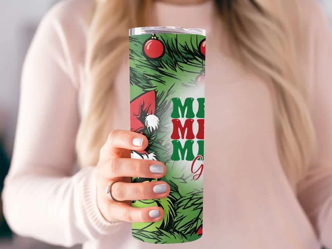 Grinch Tumbler - 20 oz. – Southern Diva Designs