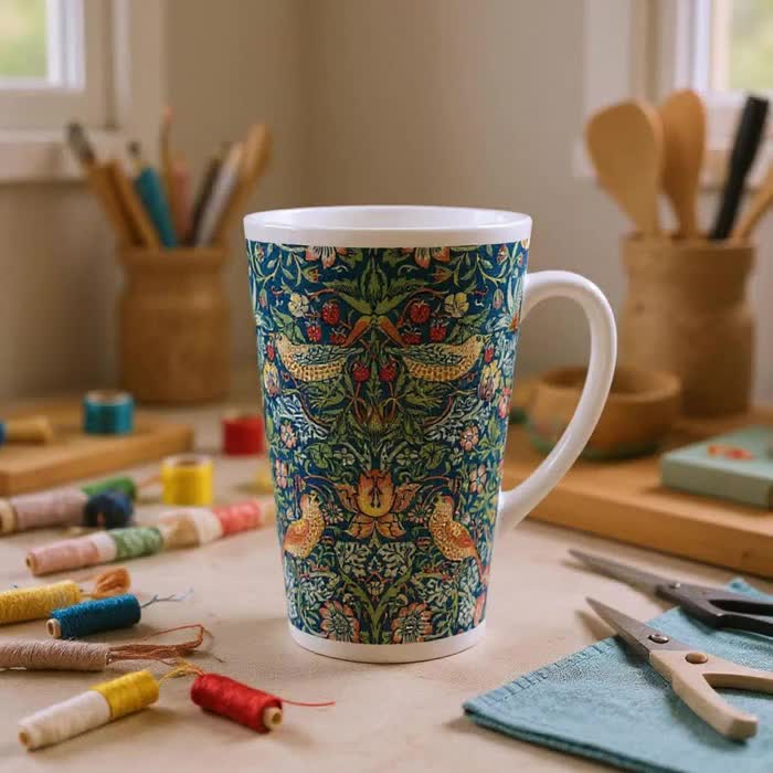 William Morris Snakeshead Large Breakfast Mug - New Boxed - View #9