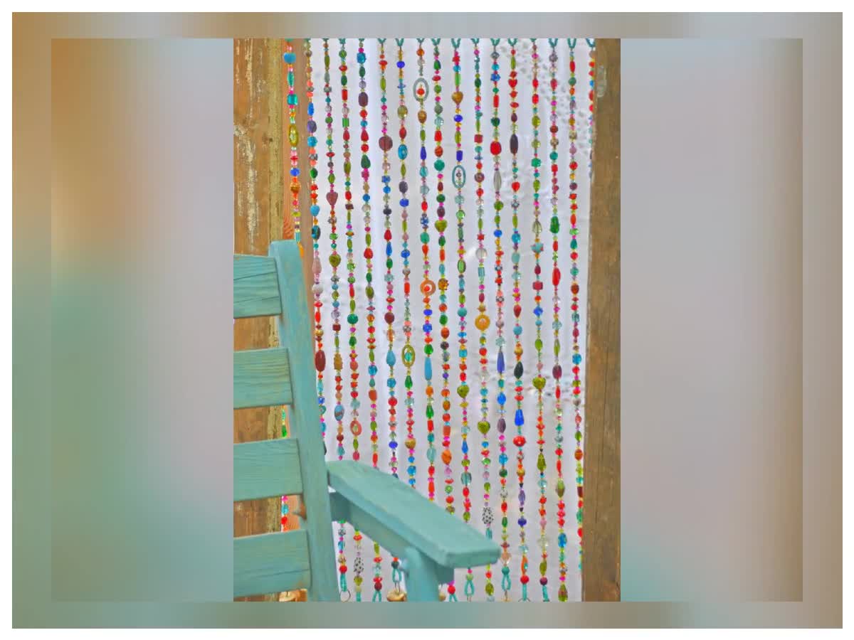 Bellezza Scintillante: Squisito tende di perline decorative per un Arredamento Elegante