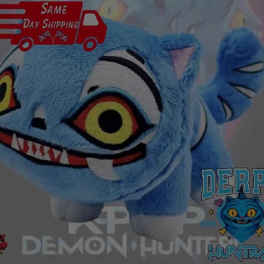 K-Pop Dem0n Hunters Peluche De Tigre Morado – Suave, Coleccionable, Inspirado En El K-pop, Ideal Para Regalar