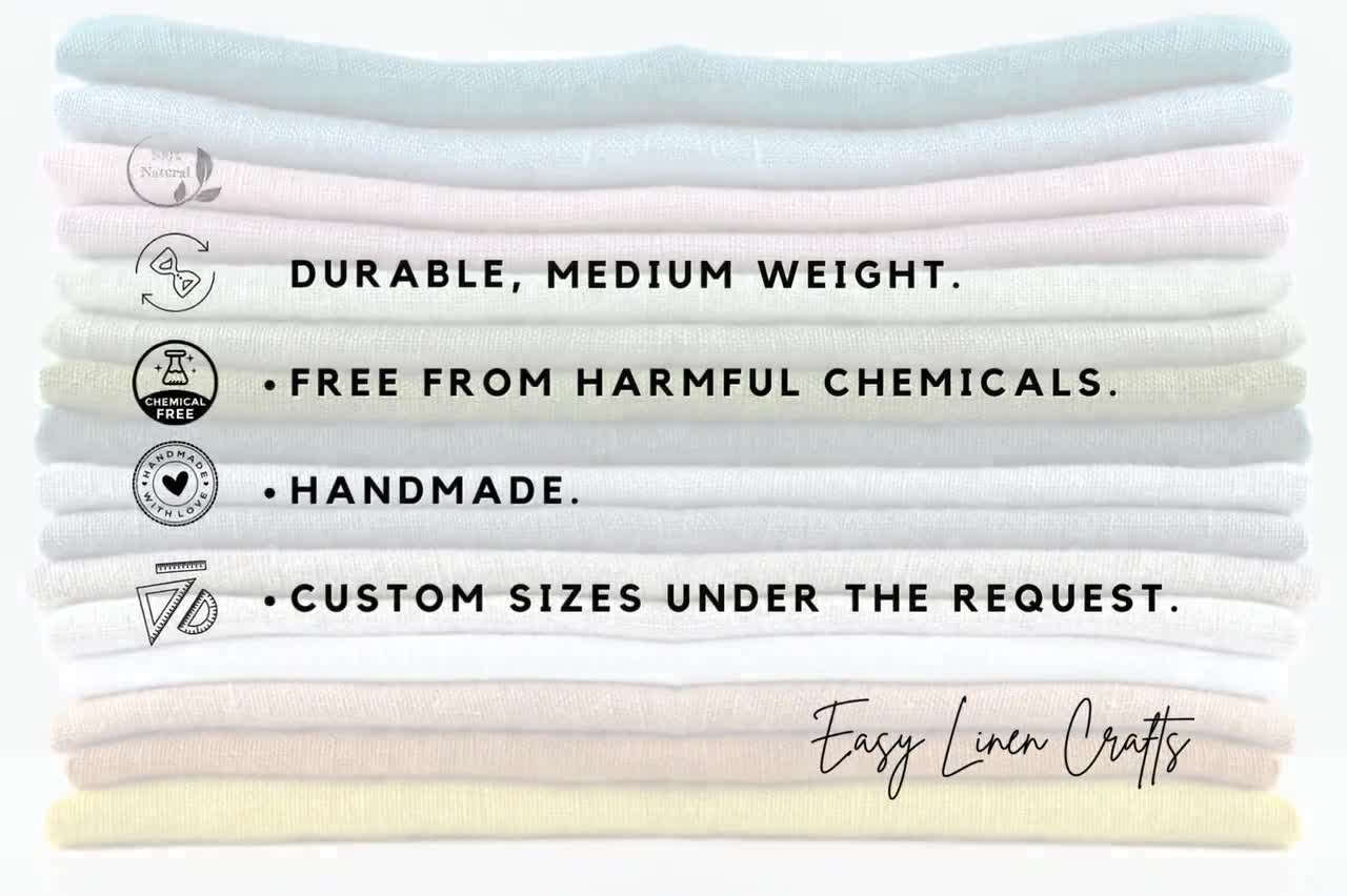 ZOLLNER 5 Strofinacci, 60% Cotone E 40% Lino, 45x65 Cm, Bianco E Giallo - Foto 14