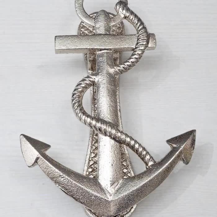 Aldaba Clásica De Seguridad Para Puerta Exterior, Aleación De Zinc Envejecida, Base Lisa De 11x8.5x3.7 Cm, Diseño Compacto Para Puertas Antiguas