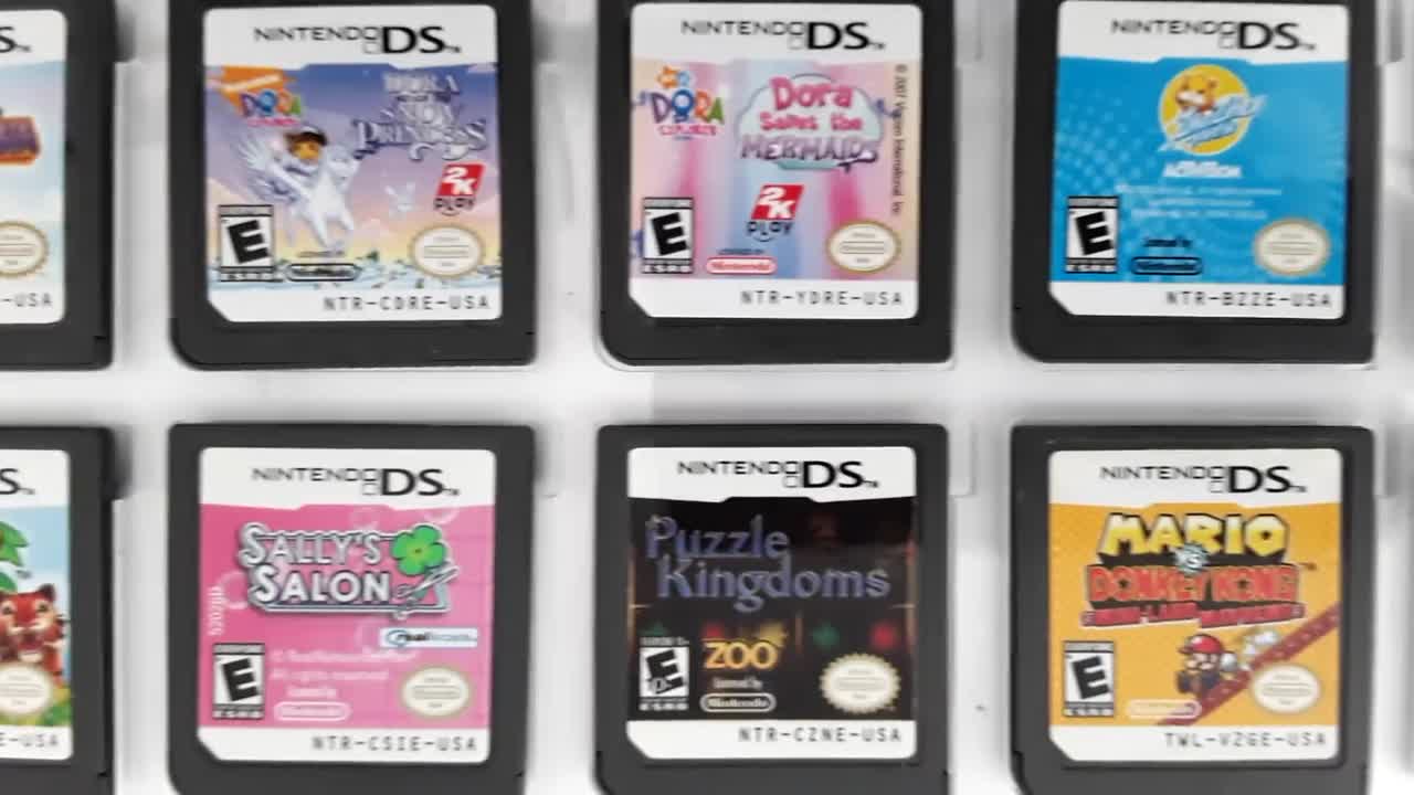 Authentic Nintendo DS Games for DS / DSLite / DSi / 3DS XL and 2DS