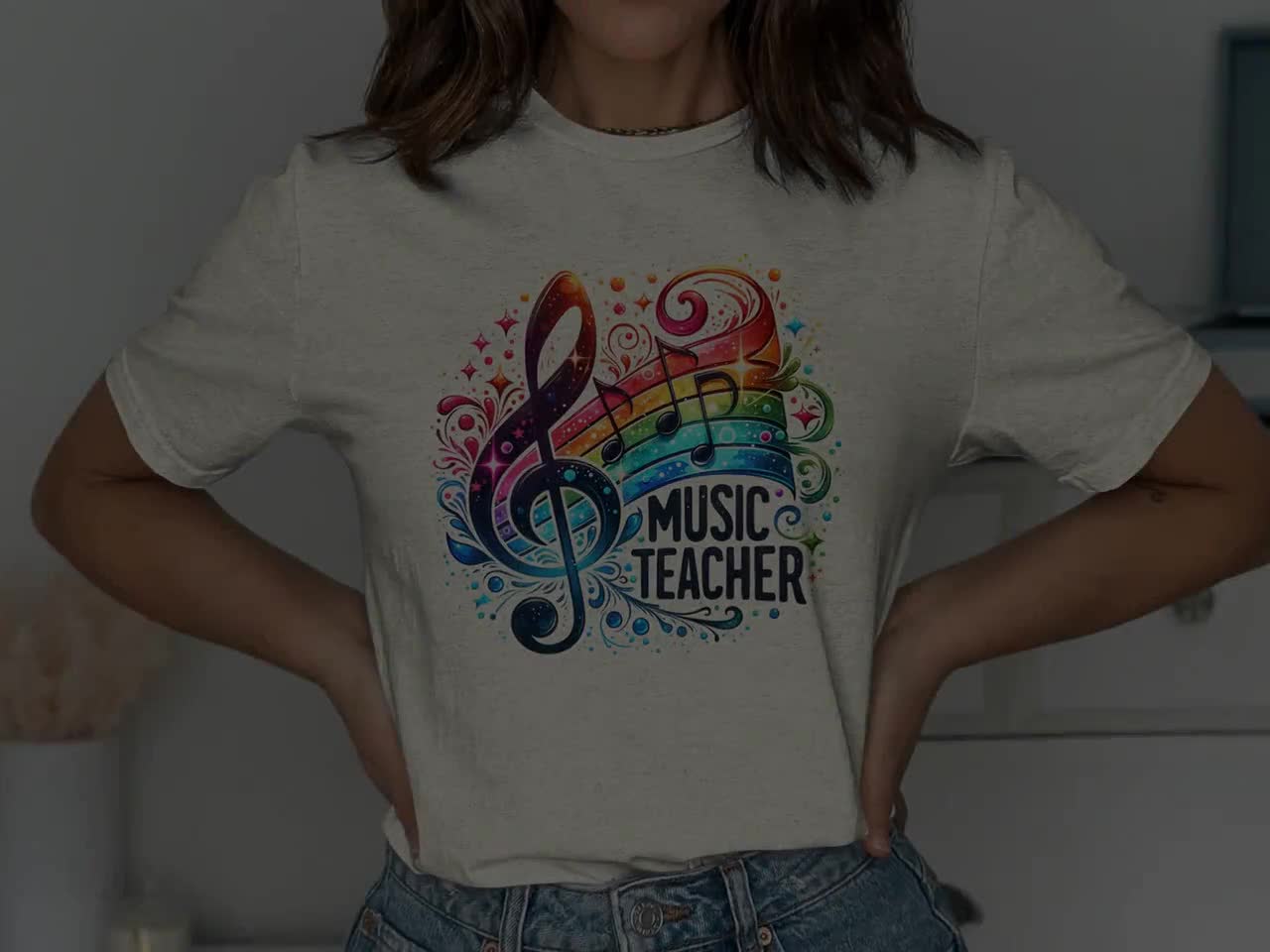 Profesor de música PNG, Descarga digital, Marca de tutor instrumental, Uso  comercial, Gráfico de músico, Notas musicales Arco iris para profesor de  música, image size:1280x960