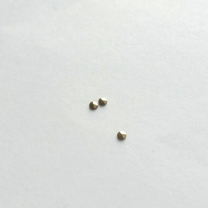 Pietra Marcasite Naturale Sfusa Fondo Piatto Tondo 1000 Pezzi - Foto 4