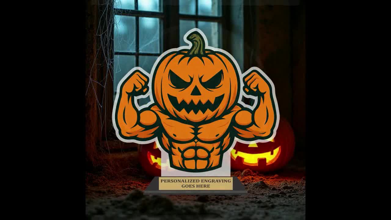 Trofeo Halloween Scheletro Trofeo Scheletro Halloween - Premio Costume