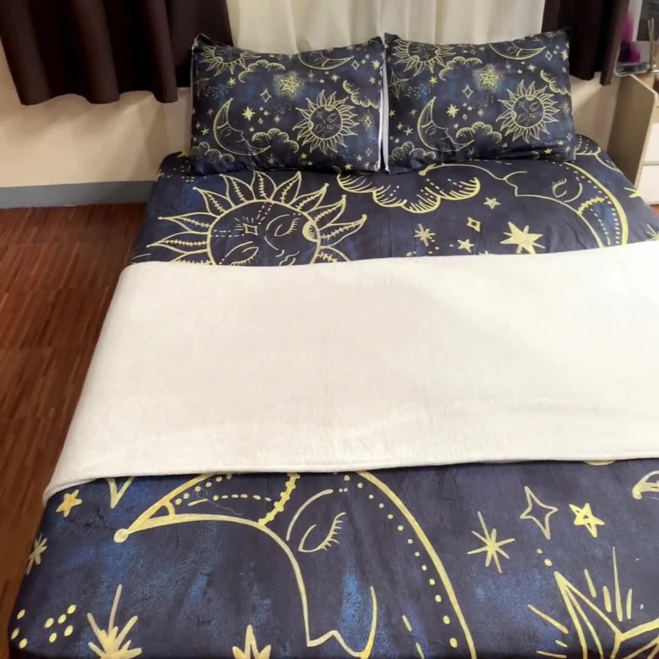 Set di biancheria da letto matrimoniale con auto da corsa per ragazzi, set di biancheria da
