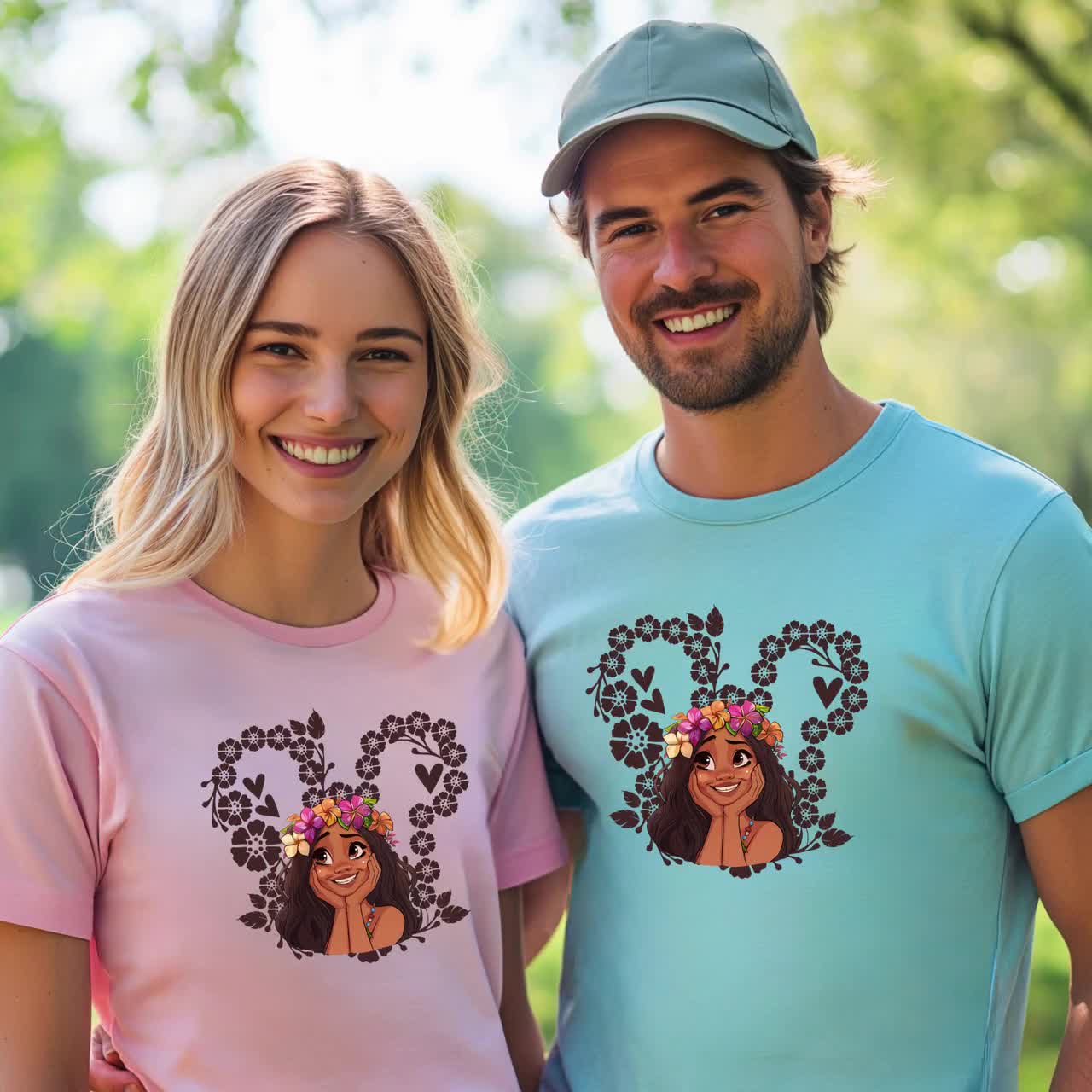 Moana Flowers Shirts Disneyland Princess Moana Shirts Moana Birthday Gift, Disneyworld Shirts Disney Family Matching Shirts Epcot Shirts video poster