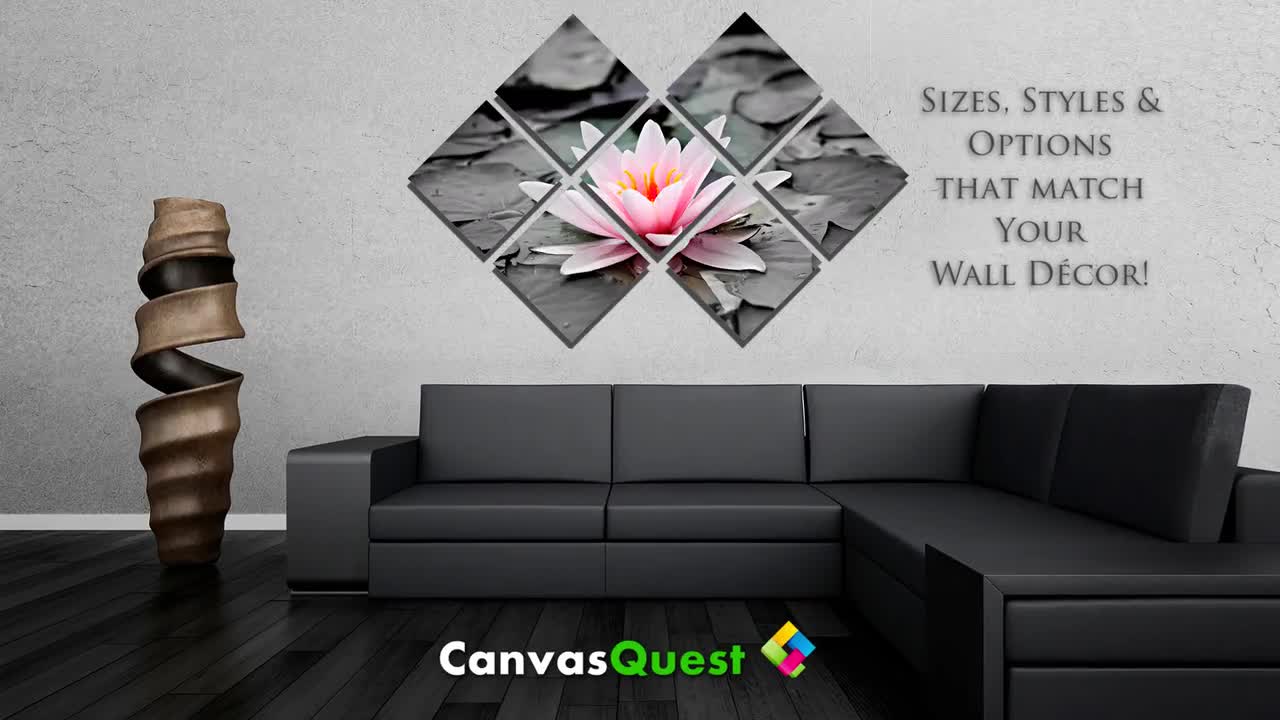 Zen Art, Spa Wall Art, Spa Stones Canvas Print Zen Wall Art