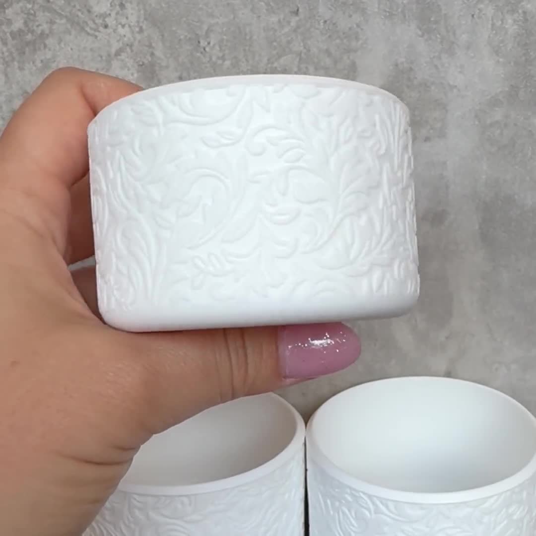 The Baroque Collection - Blanc - Silicone Tumbler Boot 20-40oz video poster