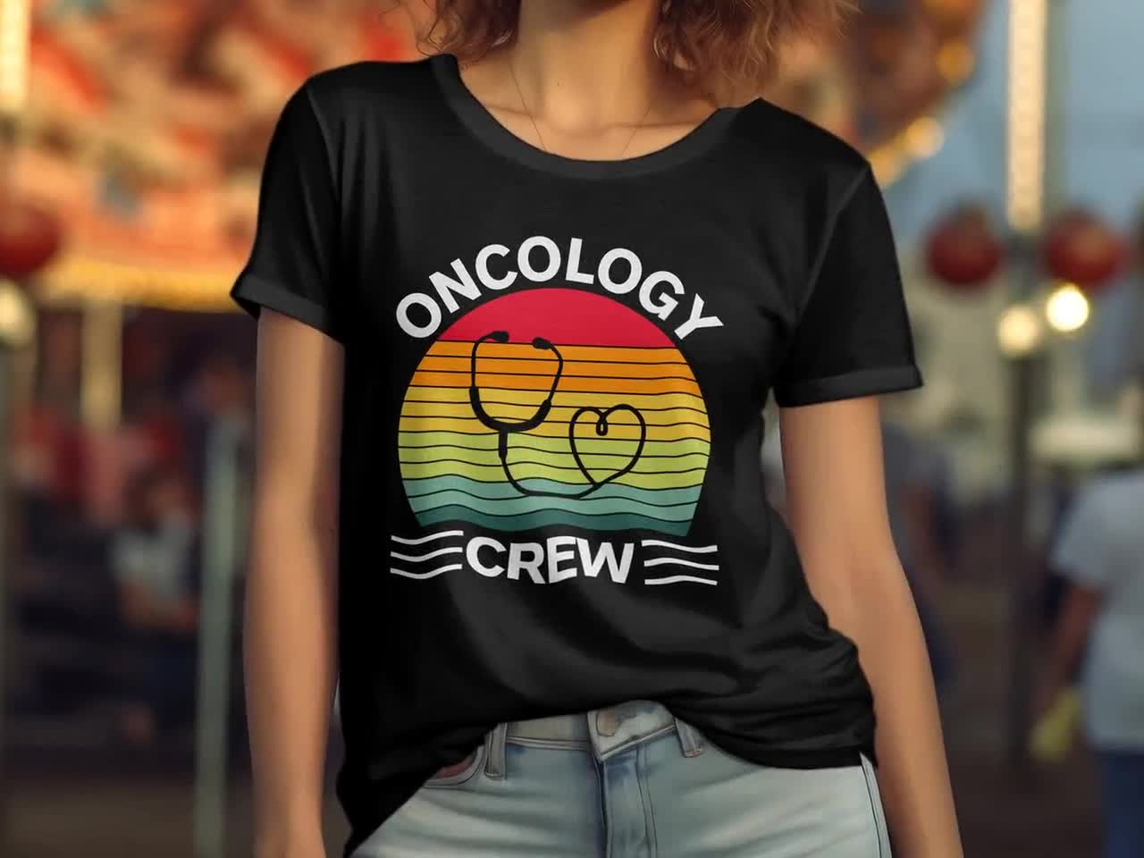 Oncology Shirts Doctor Nurse T-Shirt Cancer Care Tee Gift