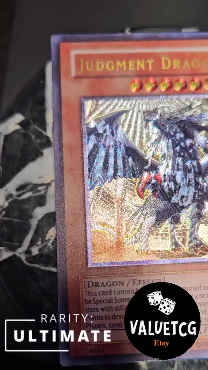 Judgment Dragon - Ultimate Rare - Orica Proxy - TU01-EN000