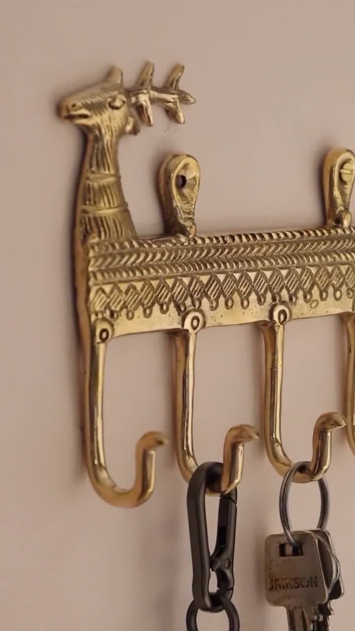 Brass Wall Hook, Key Hook for Wall, Decorative Hooks, Key Hook