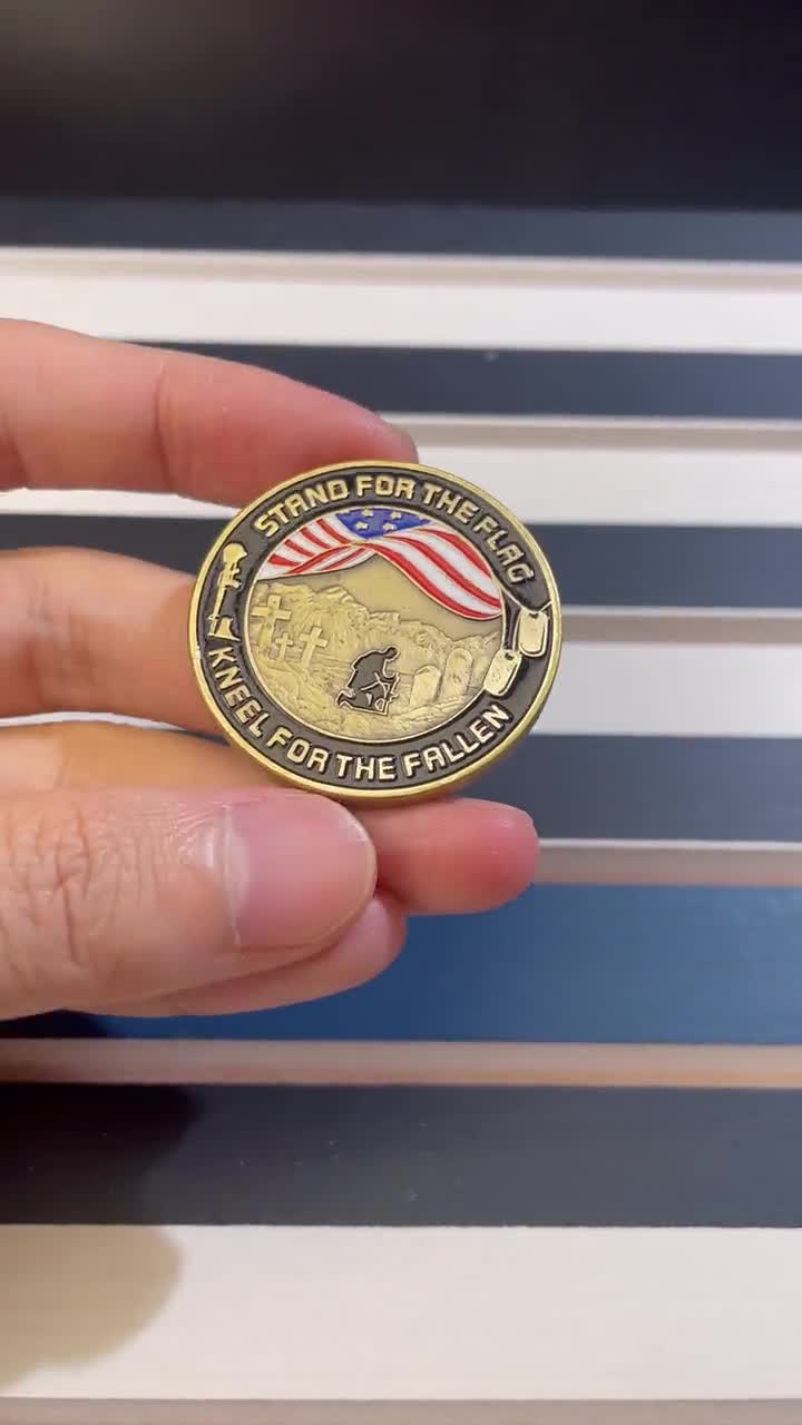 Moneta 20 Pezzi Commemorativa Militare Statunitense VETERANO ESERCITO