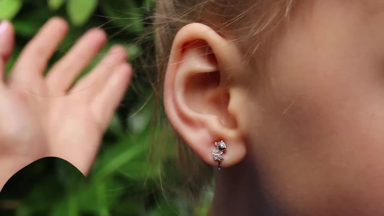 LZRHJN Orecchini Pendenti in Argento Sterling 925 con