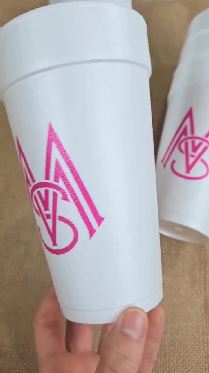 All About: Personalized Styrofoam Cups –