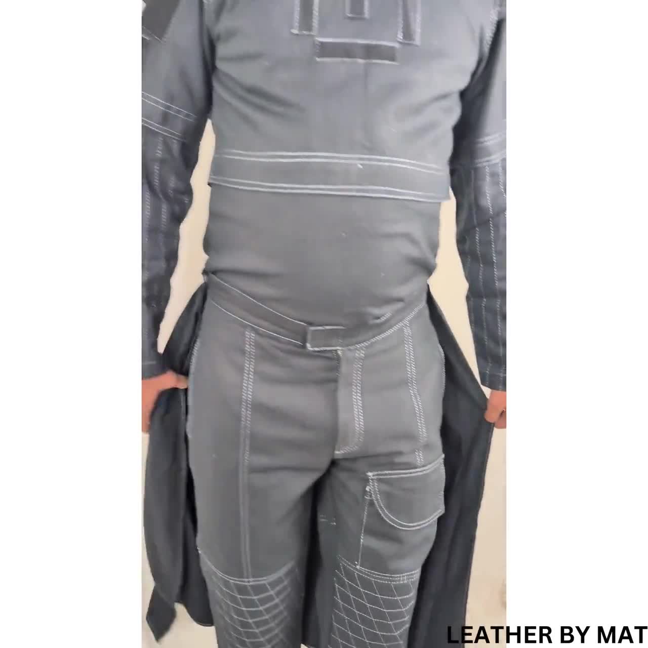 Boba Fett Cosplay Kostüm, Mandalorian Cosplay Rüstung, Boba Fett Ganzkörperkostüm, 3-teiliger Flakwestenanzug, Kopfgeldjäger Outfit video poster