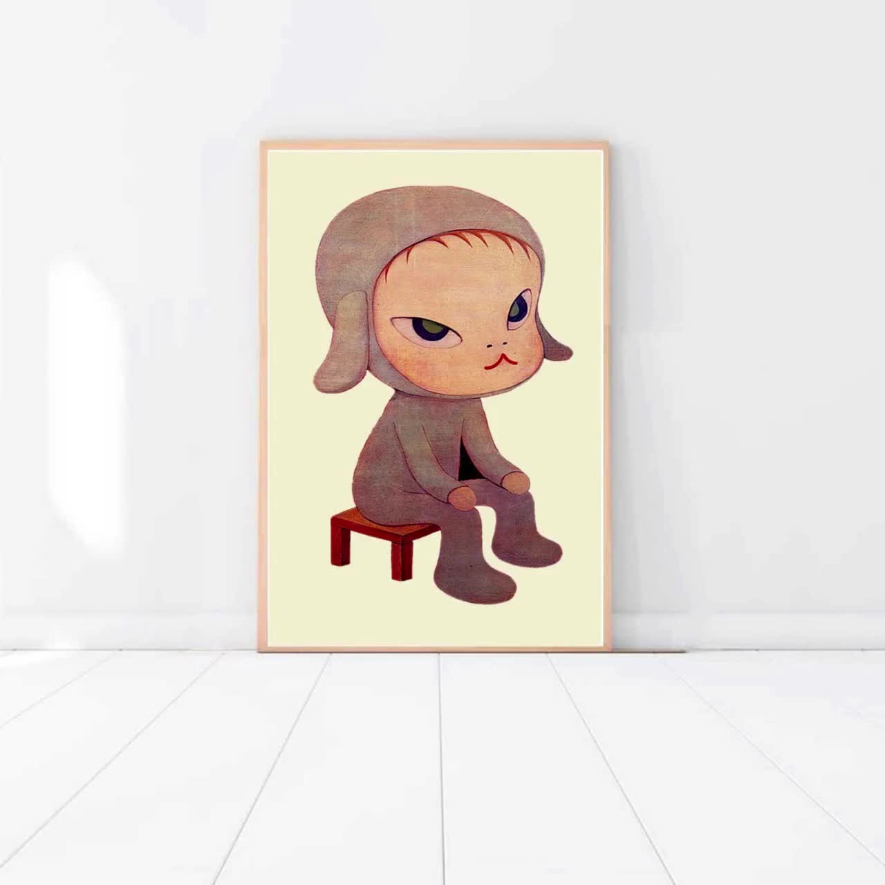 Yoshitomo Nara Little Thinker Poster Wall Art Print Poster