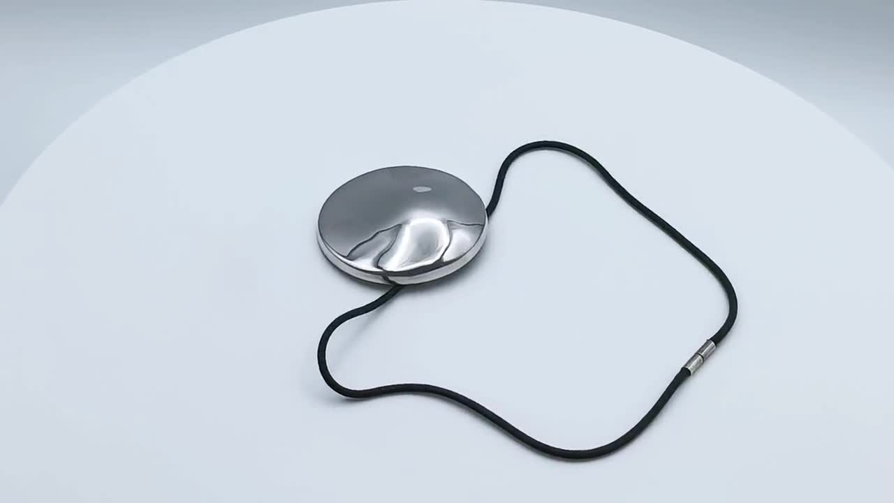 Thierry Mugler ネックレス Thierry Mugler Angel Necklace Clear blue pendant with