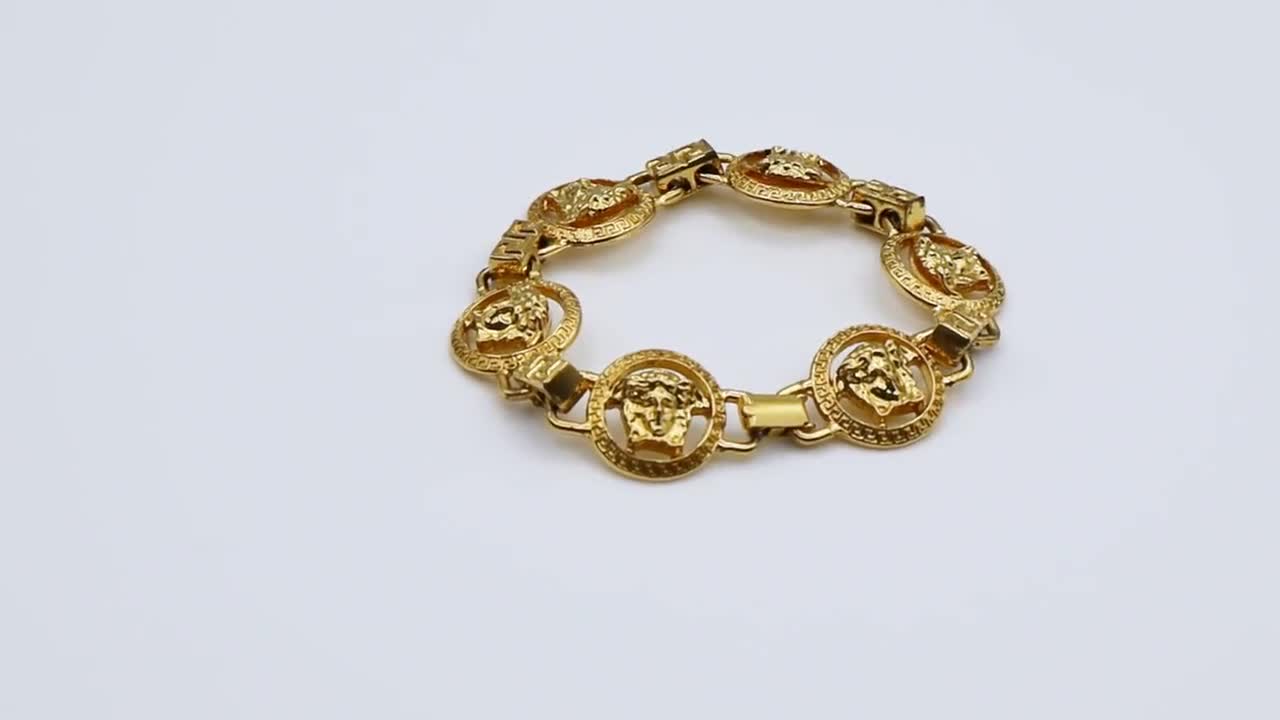GIANNI VERSACE メデューサ ブレスレット ヴィンテージ 良品 GIANNI VERSACE メデューサ ブレスレット ヴィンテージ 良品