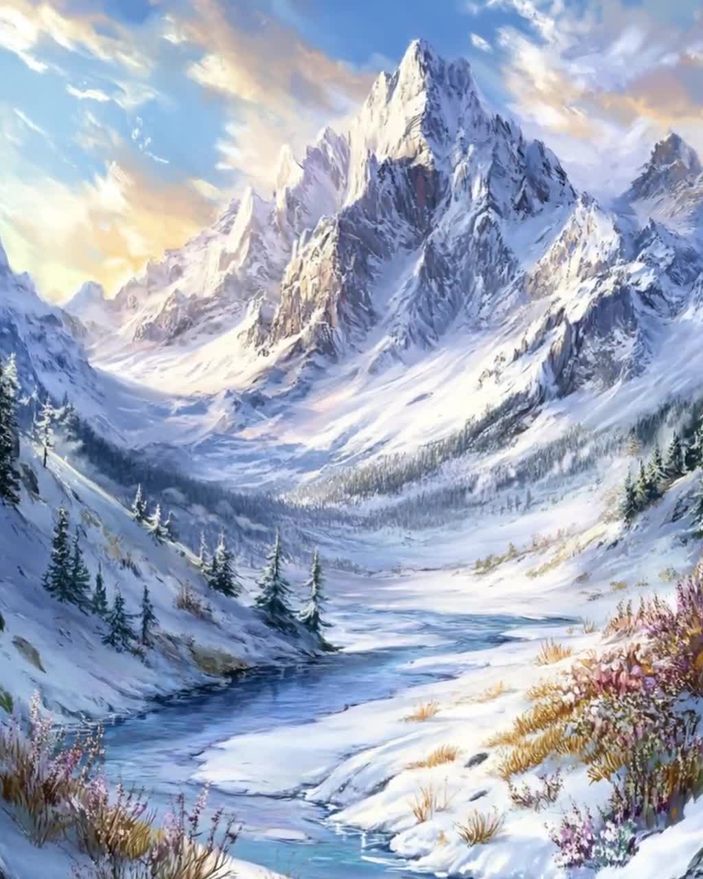 Ural Mountains Art Print, Russian Landscape - Etsy