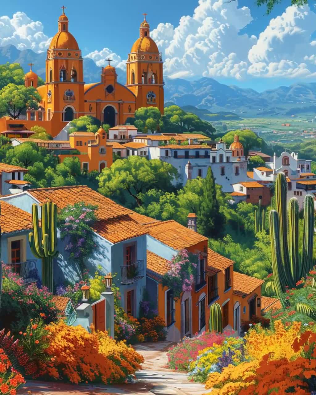 額縁込みメキシコ画家ミッドセンチュリー 絵画 世界の名画シリーズ 額縁付 ジョバンニ・セガンティーニ